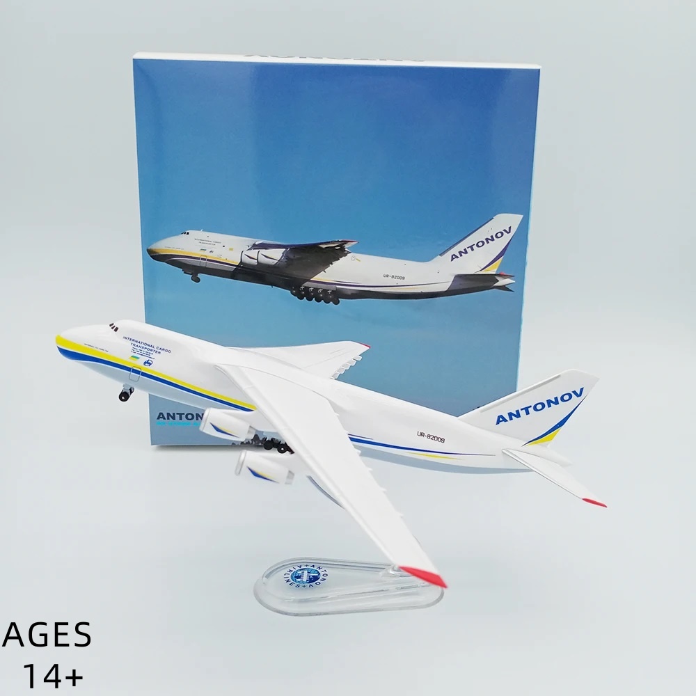 1:400 Scale Antonov An-124 Tra - Model Airplane Plastic ulasan dan harga