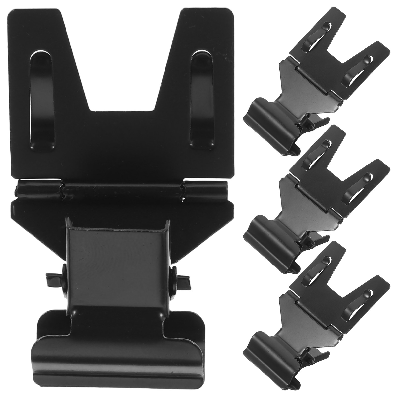 4Pcs Sleek Metal Price Tag Cli - Pop Display Shelf ulasan dan harga