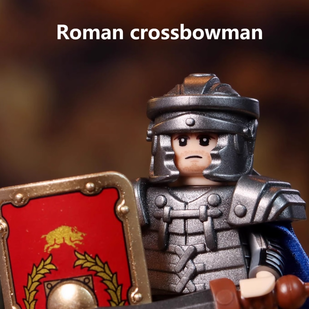 Roman Empire Legion Reigns Bui - Lego Minifigure Holder ulasan dan harga