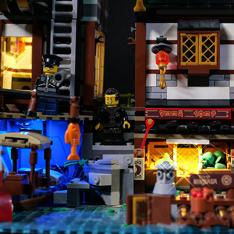 LED Light Kit For LEGO 70657 N - Lego Set City ulasan dan harga