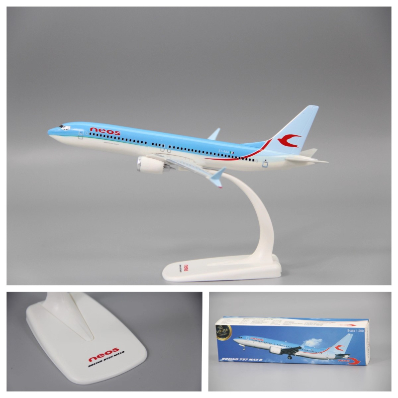 1:200 Scale B737 MAX8 Neos Air - Model Airplane Plastic ulasan dan harga